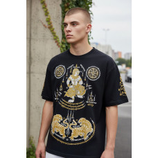 Футболка Тайский бокс Hanuman Gold M