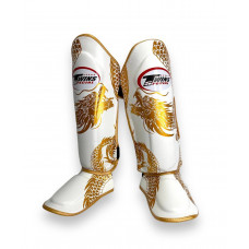 Защита голени Twins Special FSGL10-49 white gold - XL