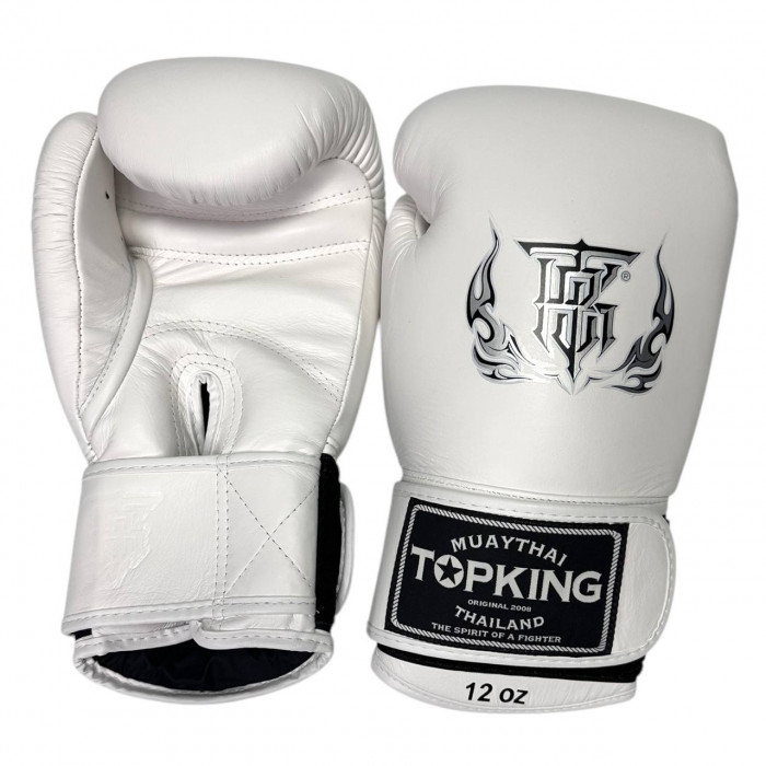 Перчатки боксёрские Top King Ultimate TKBGUV white 10 oz