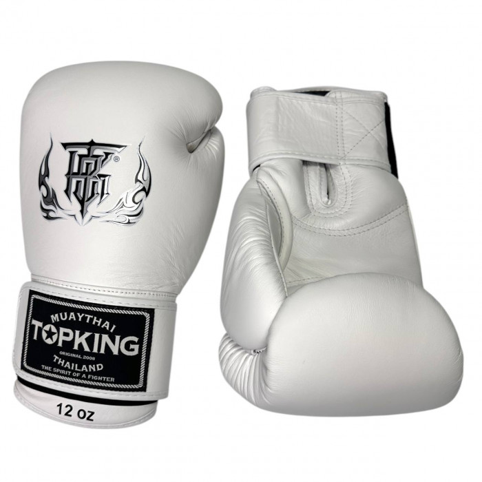 Перчатки боксёрские Top King Ultimate TKBGUV white 10 oz
