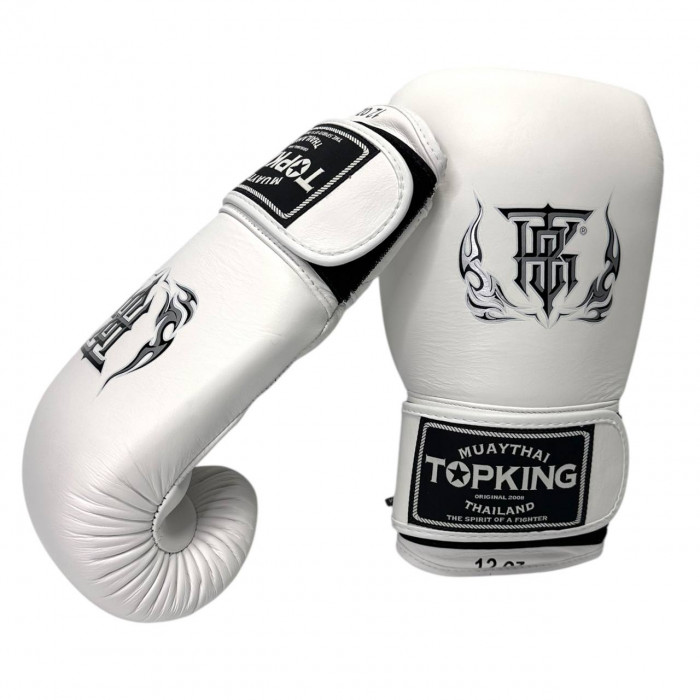 Перчатки боксёрские Top King Ultimate TKBGUV white 10 oz
