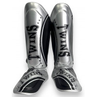 Защита голени Twins Special FSGL10-TW4 black silver XL
