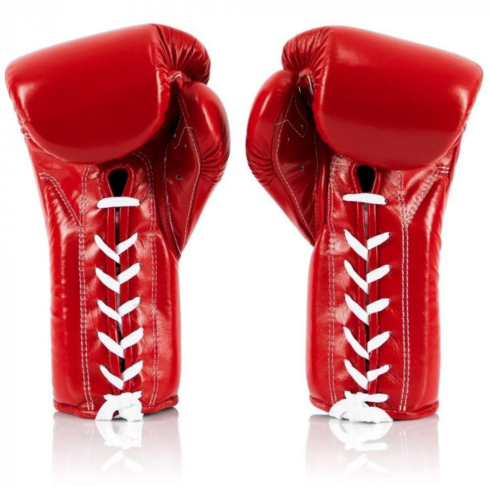 Перчатки боксерские на шнурке Fairtex BGL7 red 12 oz