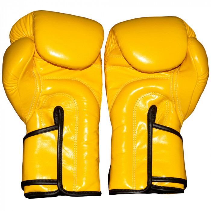 Боксерские перчатки Fairtex BGV6 yellow 12 oz