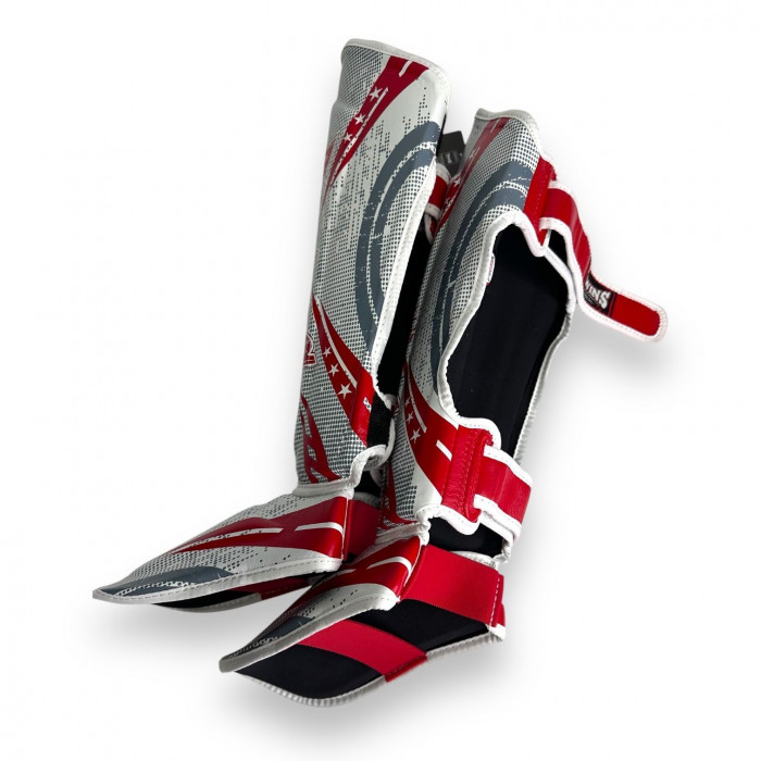 Защита голени Twins Special FSGL10-TW5 white red M