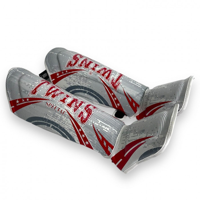 Защита голени Twins Special FSGL10-TW5 white red M