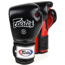 Боксерские перчатки Fairtex BGV9 black red 16 oz