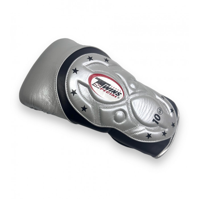 Боксерские перчатки Twins BGVL6 MK Silver 14 oz