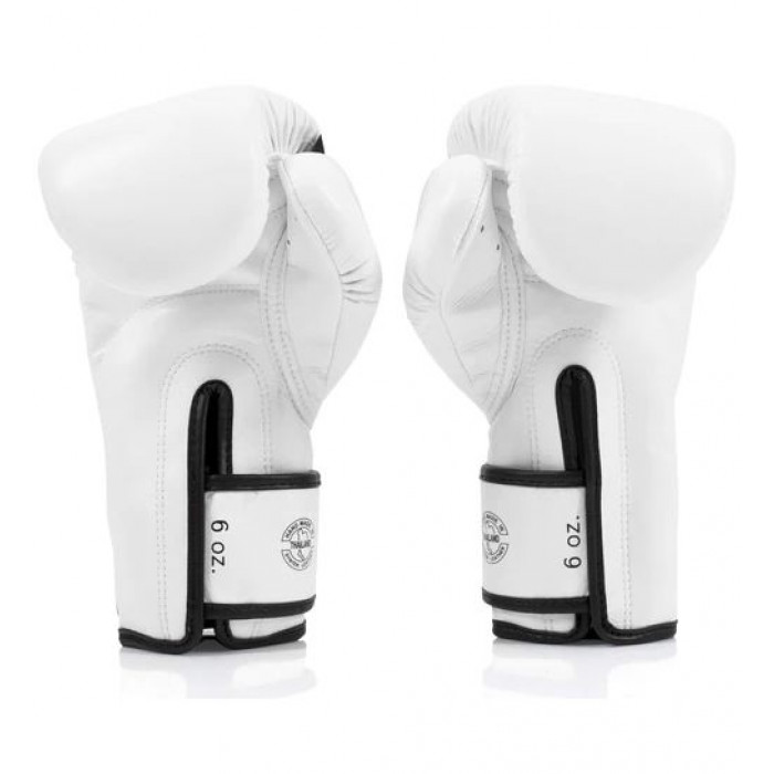 Боксерские перчатки Fairtex BGV14 white 12 oz