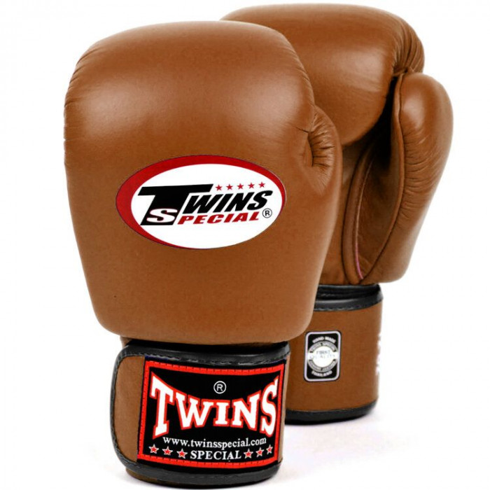 Боксерские перчатки Twins Special BGVL3 brown 16 oz