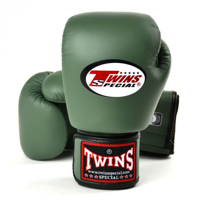 Боксерские перчатки Twins Special BGVL3 Olive 10 oz