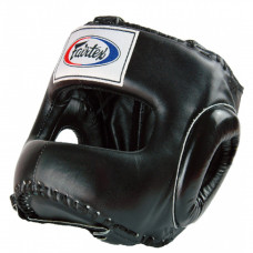 Шлем для бокса Fairtex с бампером HG4 black XL