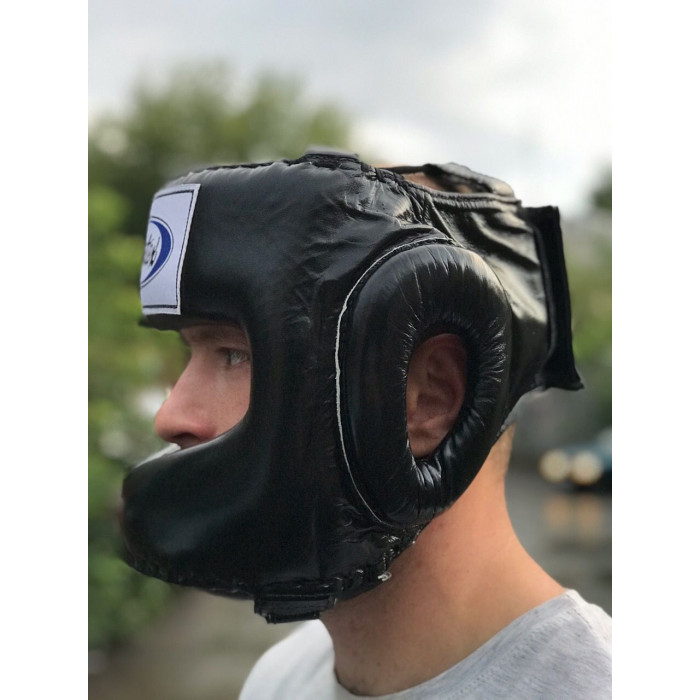 Шлем для бокса Fairtex с бампером HG4 black XL