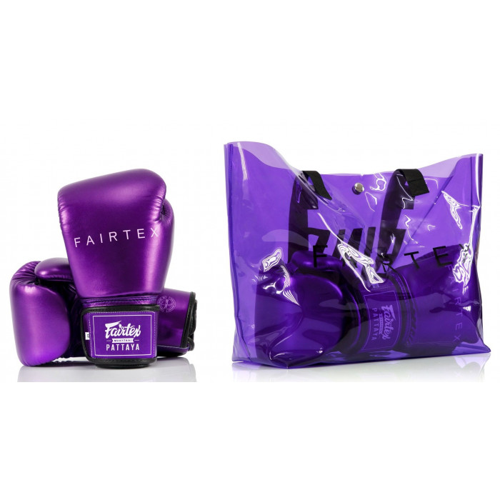 Боксерские перчатки Fairtex BGV22 violet 10 oz