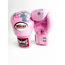 Боксерские перчатки Twins FBGVL3-13 pink 14 oz