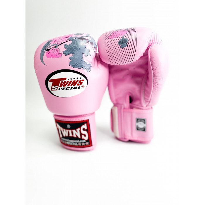 Боксерские перчатки Twins FBGVL3-13 pink 14 oz