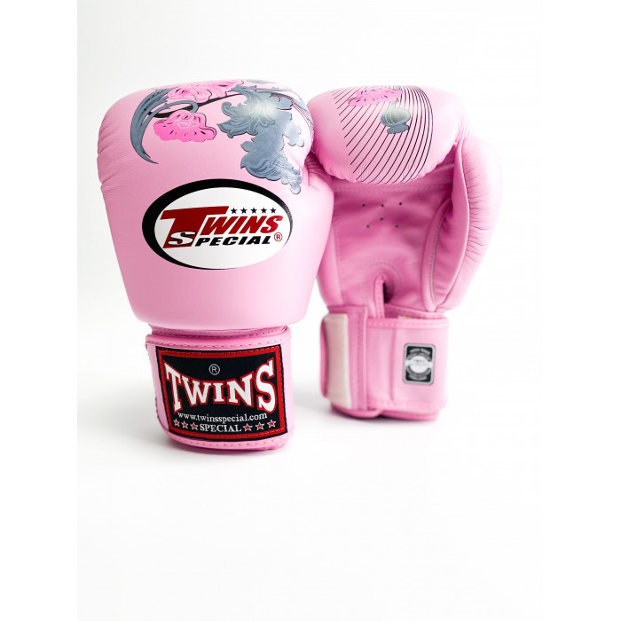 Боксерские перчатки Twins FBGVL3-13 pink 14 oz
