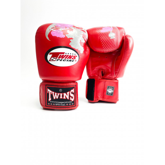 Боксерские перчатки Twins FBGVL3-13 red 12 oz