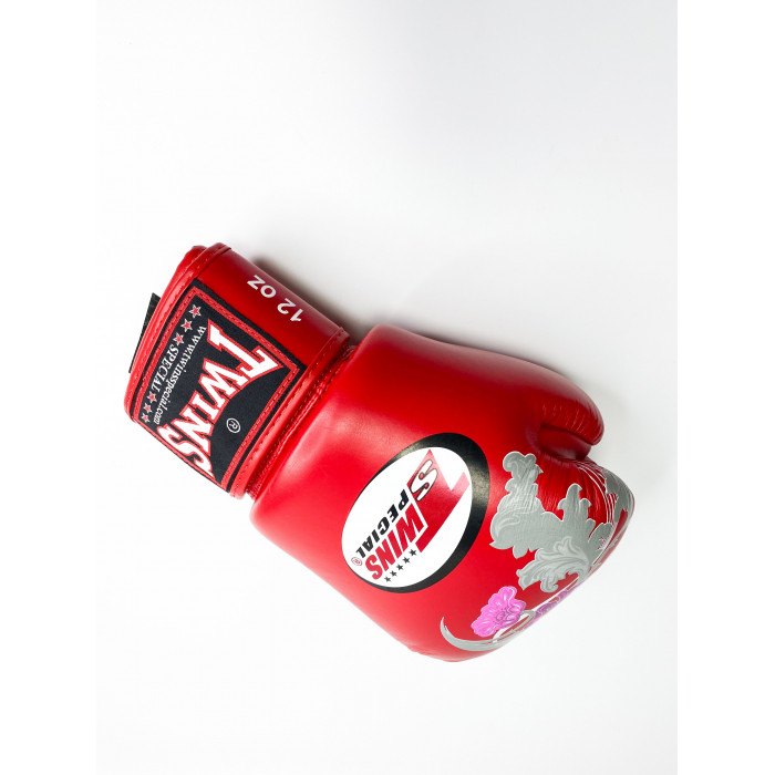 Боксерские перчатки Twins FBGVL3-13 red 12 oz