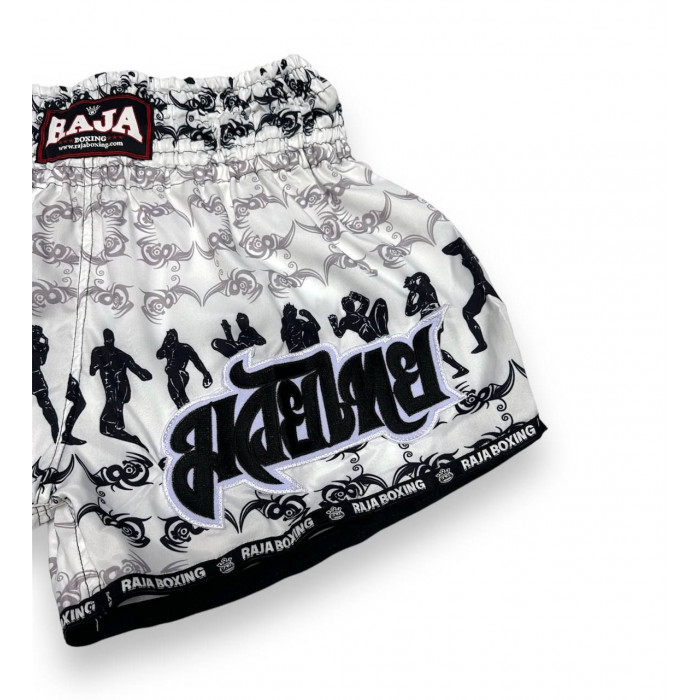 Шорты для бокса Raja Boxing Fighter white 2XL