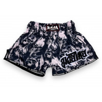 Шорты для бокса Raja Boxing Skullz pink L