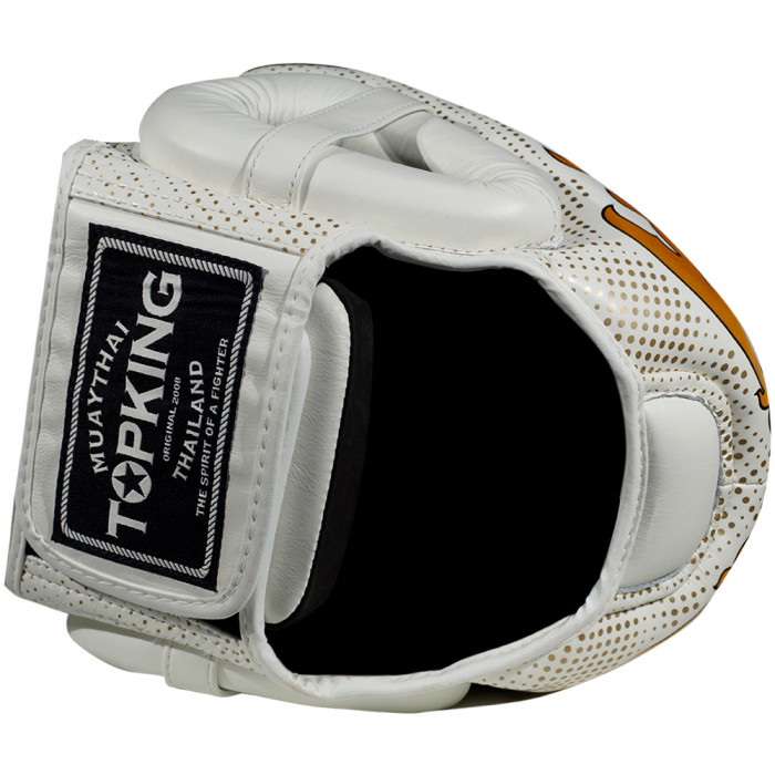 Боксерский шлем Top King Kanok white L