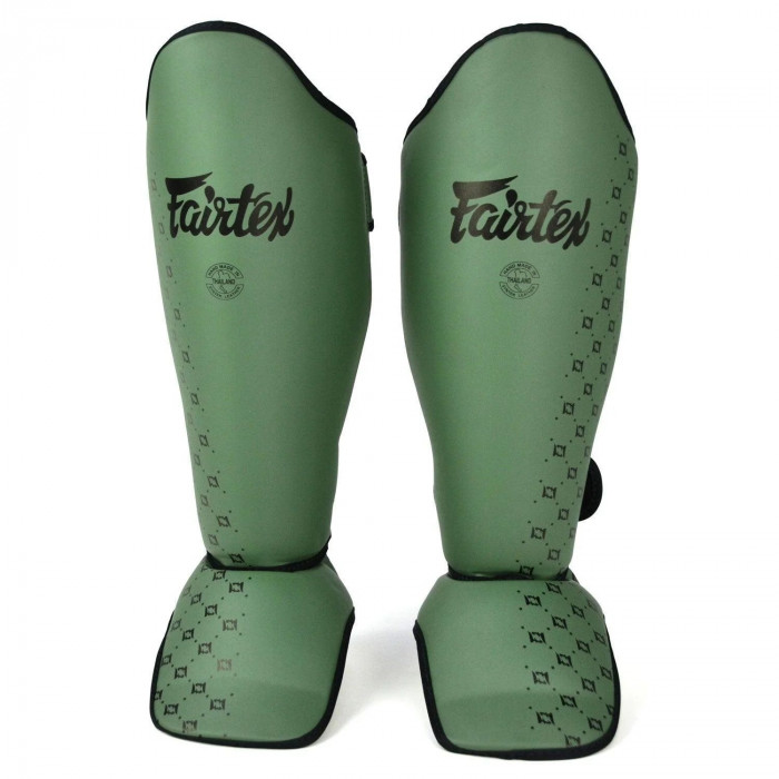 Защита голени Fairtex SP5 oliva green XL