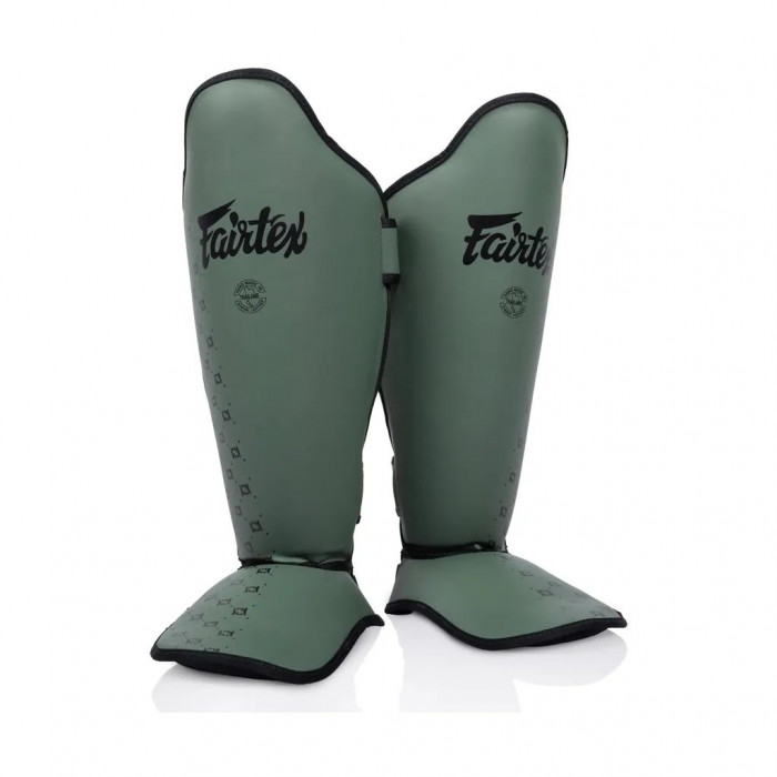 Защита голени Fairtex SP5 oliva green XL