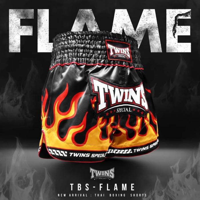 Шорты для бокса Twins Special TBS Flame XL