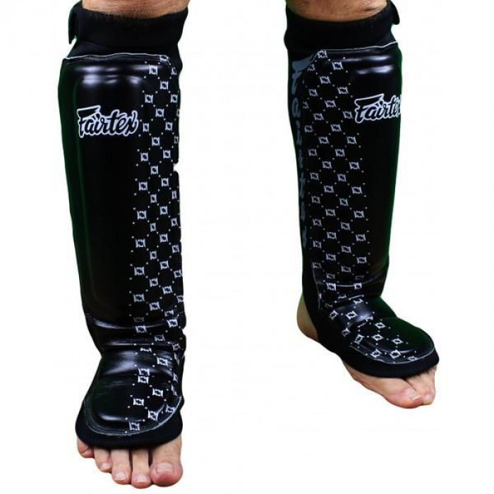 Защита голени Fairtex SP6 black M