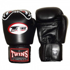 Боксерские перчатки Twins FBGVL3-25 black 16 oz
