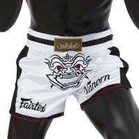 Шорты для бокса Fairtex BS1712 (белый) XL