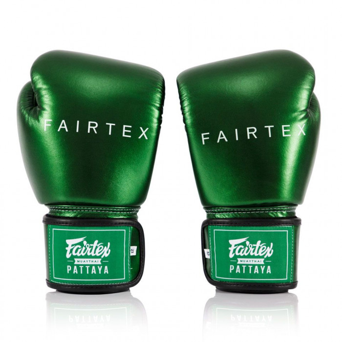 Боксерские перчатки Fairtex BGV22 green 16 oz