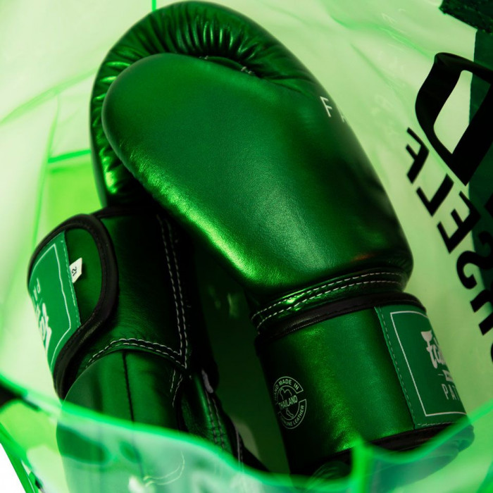 Боксерские перчатки Fairtex BGV22 green 16 oz