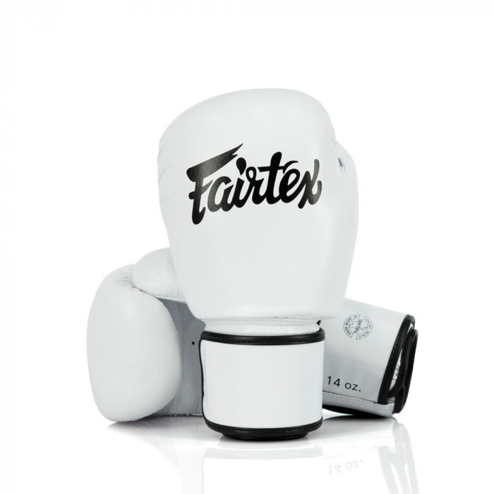 Боксерские перчатки Fairtex BGV27 white 12 oz