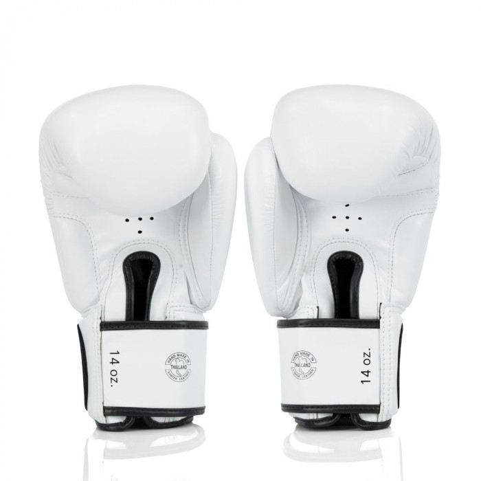 Боксерские перчатки Fairtex BGV27 white 16 oz