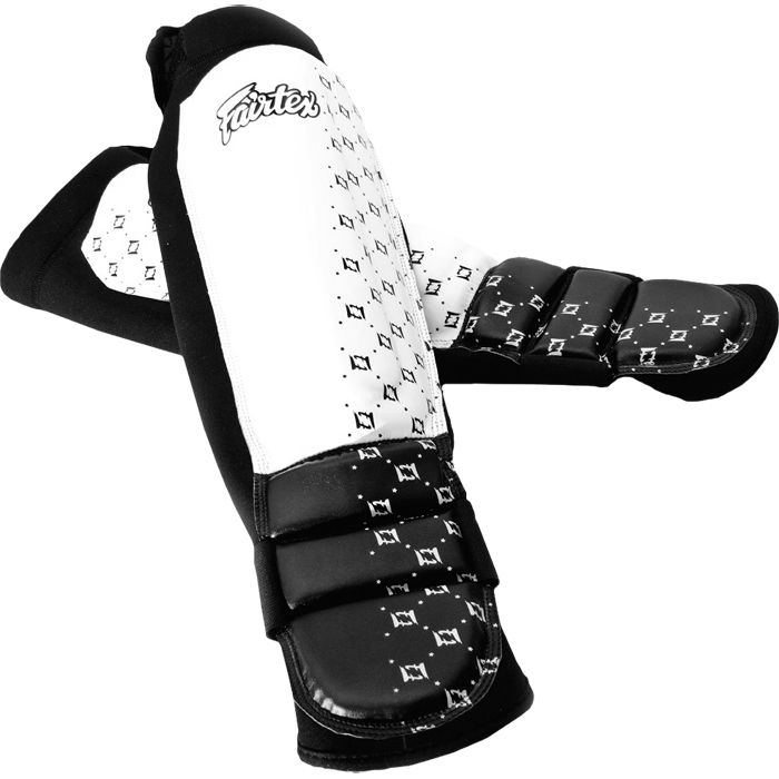 Защита голени Fairtex SP6 white L