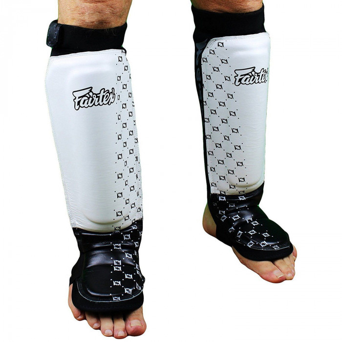 Защита голени Fairtex SP6 white S
