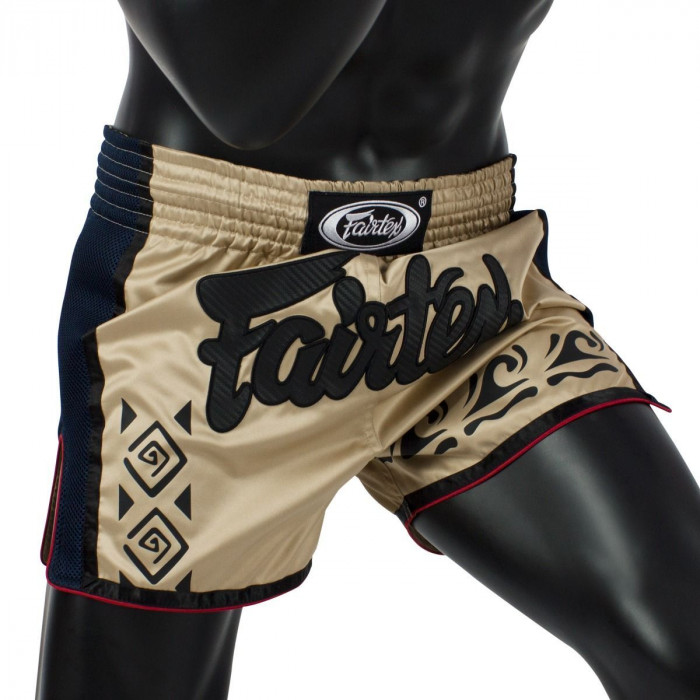 Шорты для бокса Fairtex BS1713 (бежевый) XL