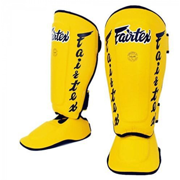 Защита голени Fairtex SP7 yellow M