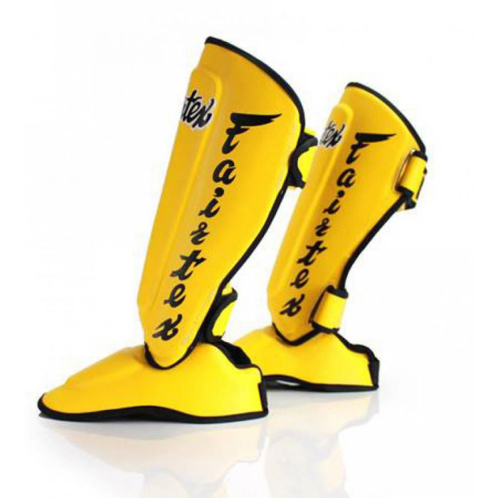 Защита голени Fairtex SP7 yellow M