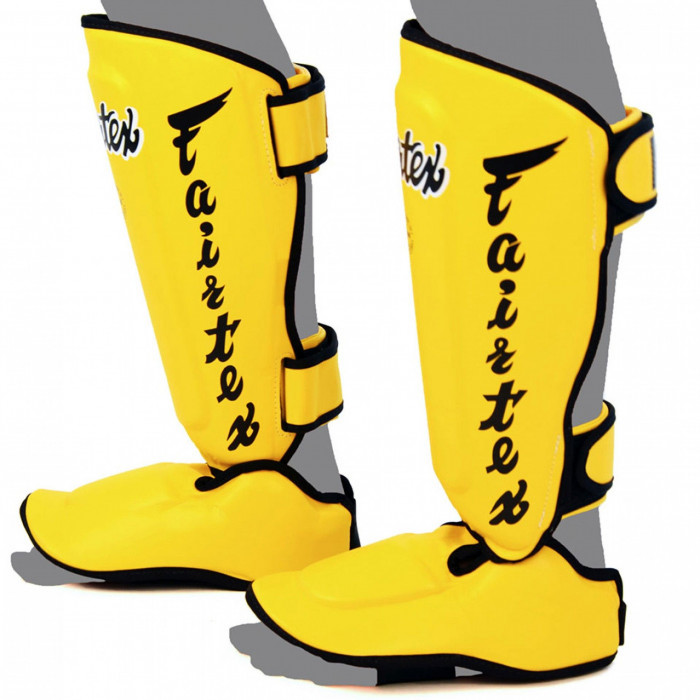 Защита голени Fairtex SP7 yellow M