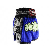 Шорты для бокса Twins Special TBS skull blue M