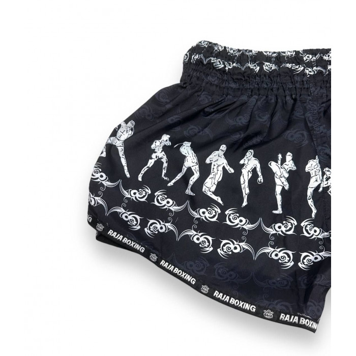 Шорты для бокса Raja Boxing Fighter black 2XL