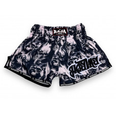 Шорты для бокса Raja Boxing Skullz pink 2XL
