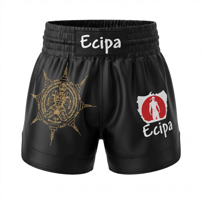 Шорты для Muay Thai Ecipa Fighter black L