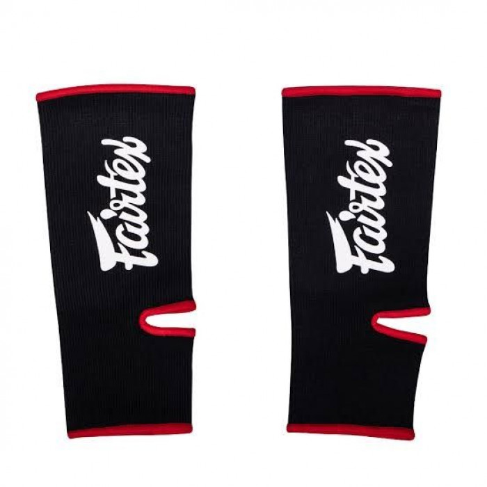 Голеностопы Fairtex AS3 black red