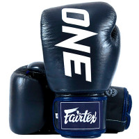 Боксерские перчатки Fairtex One ChampionShip blue 16 oz