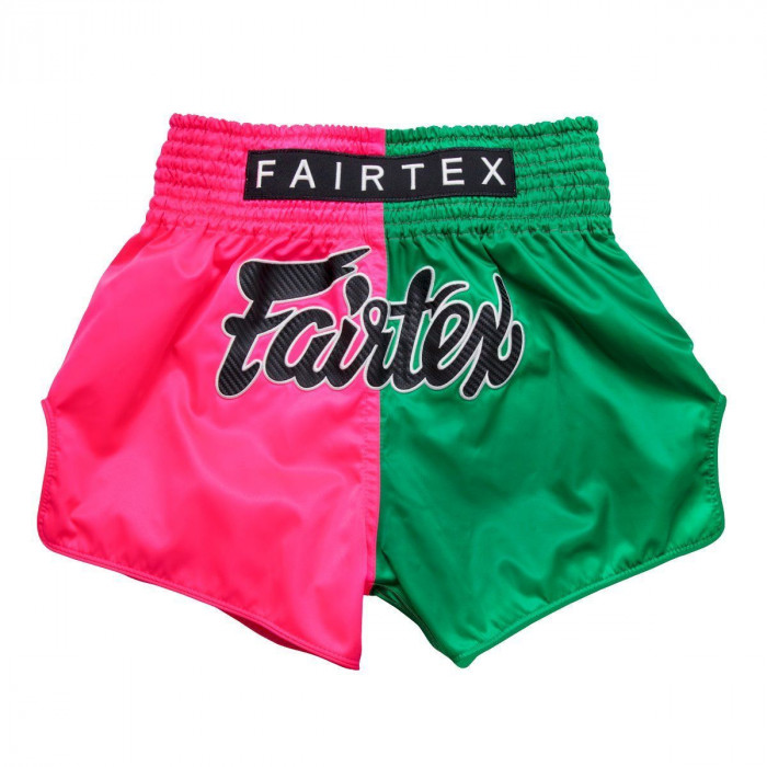 Шорты для бокса Fairtex BS1911 (розовый-зеленый) M