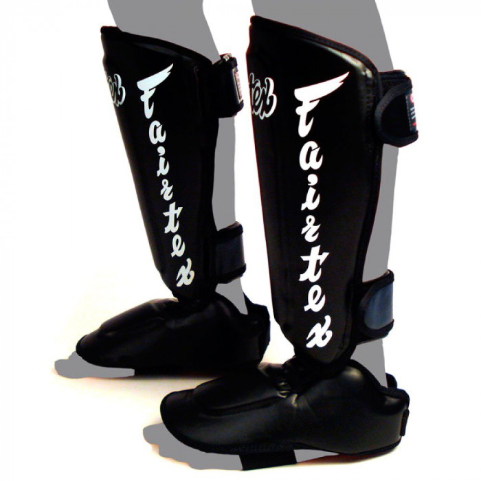 Защита голени Fairtex SP7 black L